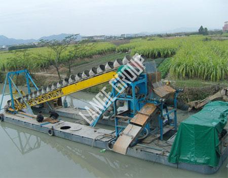 bucket chain dredger