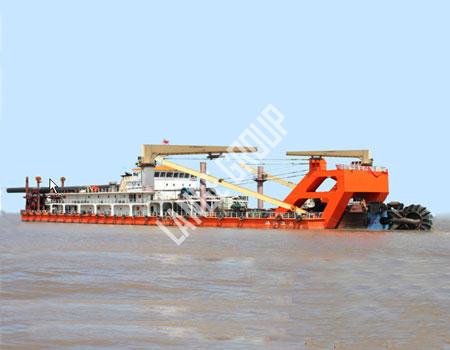 cutter wheel dredger