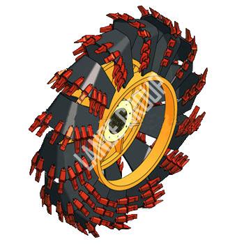 dredge cutting wheel