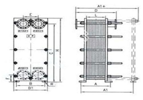 Plate type heat exchanger