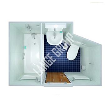 prefabricated bathroom unit