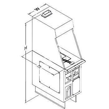 Marine Electric Deep Fryer