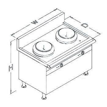 Marine Electromagnetic Stove 