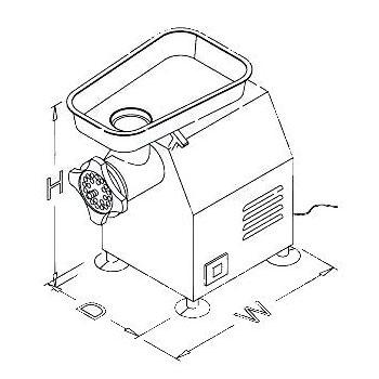 Marine Meat Grinder